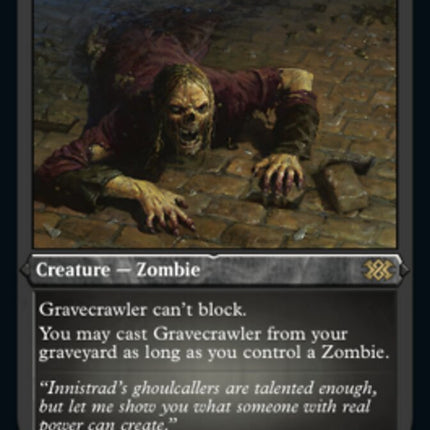 Gravecrawler (Foil Etched) [Double Masters 2022]