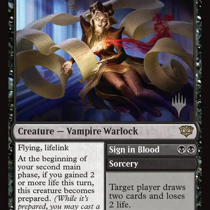Scheming Silvertongue [Secrets of Strixhaven Promos]