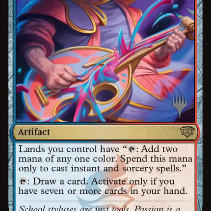 Resonating Lute [Secrets of Strixhaven Promos]