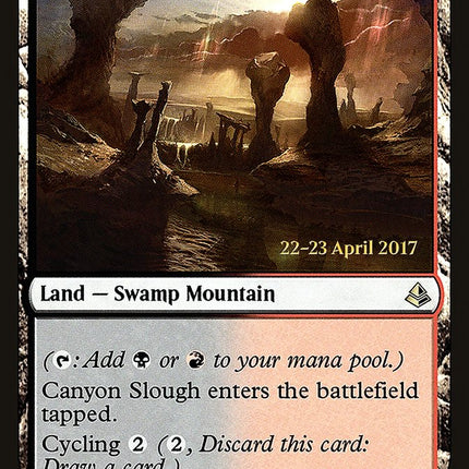 Canyon Slough [Amonkhet Prerelease Promos]