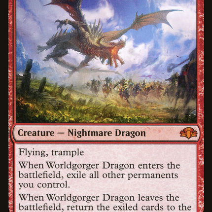 Worldgorger Dragon [Dominaria Remastered]