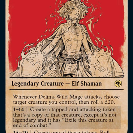 Delina, Wild Mage (Showcase) [Dungeons & Dragons: Adventures in the Forgotten Realms]