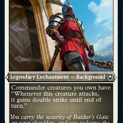 Flaming Fist (Foil Etched) [Commander Legends: Battle for Baldur's Gate]