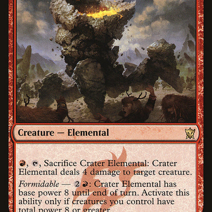 Crater Elemental [Dragons of Tarkir]