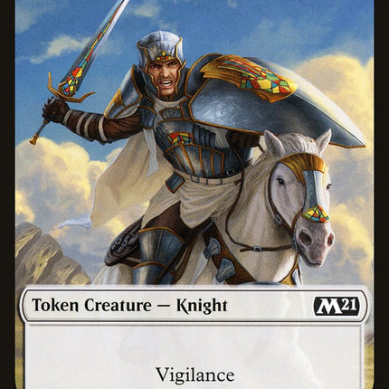 Angel // Knight Double-Sided Token [Core Set 2021 Tokens]