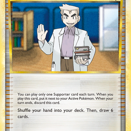 Professor Oak's New Theory (101/123) [HeartGold & SoulSilver: Base Set]