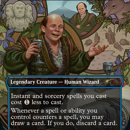 Vizzini, Criminal Mastermind - Baral, Chief of Compliance [Secret Lair Drop Series]