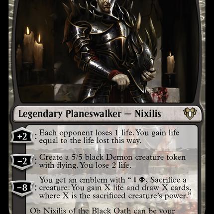 Ob Nixilis of the Black Oath [Commander Masters]