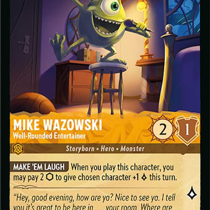 Mike Wazowski - Well-Rounded Entertainer (21/207) [Attack of the Vine!]