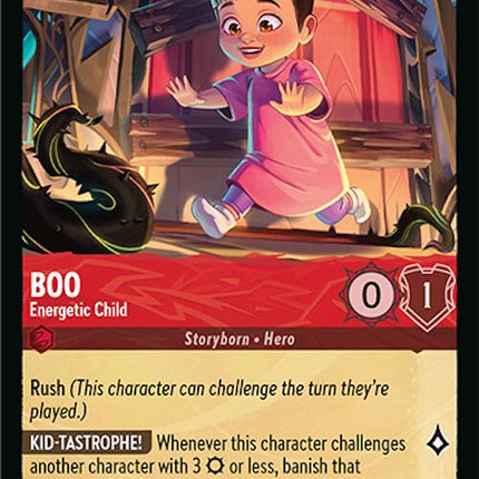 Boo - Energetic Child (127/207) [Attack of the Vine!]