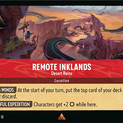 Remote Inklands - Desert Ruins (135/204) [Wilds Unknown]