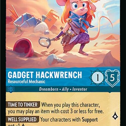 Gadget Hackwrench - Resourceful Mechanic (145/204) [Wilds Unknown]