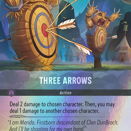 Three Arrows (Epic) (222/204) [Wilds Unknown]