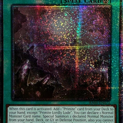 Primite Lordly Lode (Starlight Rare) [RA05-EN072] Starlight Rare