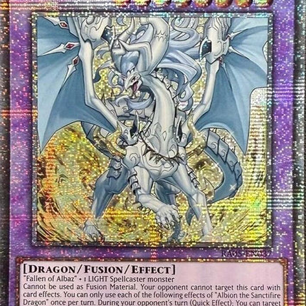 Albion the Sanctifire (Starlight Rare) [RA05-EN037] Starlight Rare