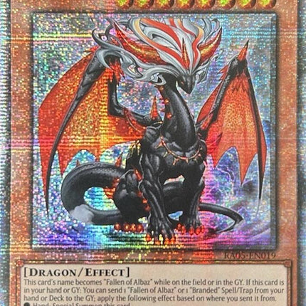 Albion the Shrouded Dragon (Starlight Rare) [RA05-EN019] Starlight Rare