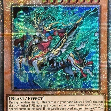 Fire King High Avatar Kirin (Starlight Rare) [RA05-EN032] Starlight Rare