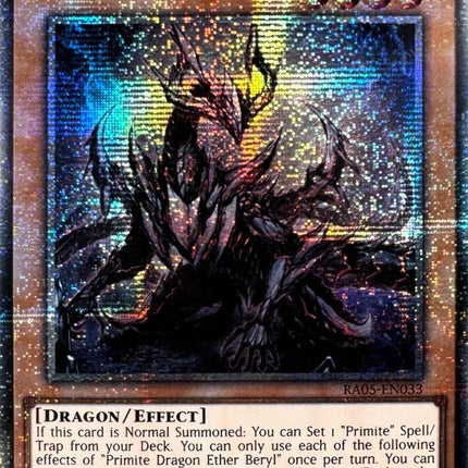 Primite Dragon Ether Beryl (Starlight Rare) [RA05-EN033] Starlight Rare