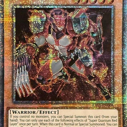 Super Quantum Red Layer (Starlight Rare) [RA05-EN008] Starlight Rare