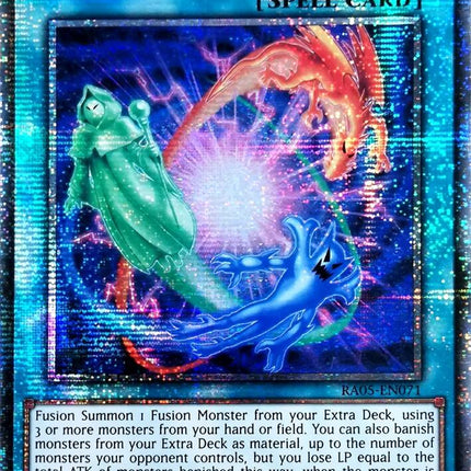 Heavy Polymerization (Starlight Rare) [RA05-EN071] Starlight Rare