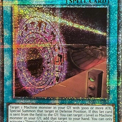 Special Schedule (Starlight Rare) [RA05-EN060] Starlight Rare