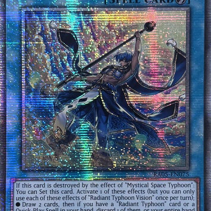 Radiant Typhoon Vision (Starlight Rare) [RA05-EN075] Starlight Rare
