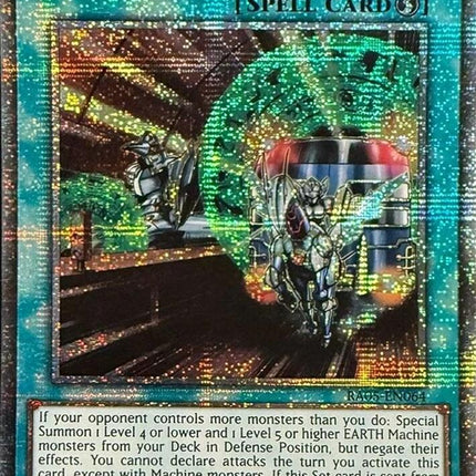 Urgent Schedule (Starlight Rare) [RA05-EN064] Starlight Rare