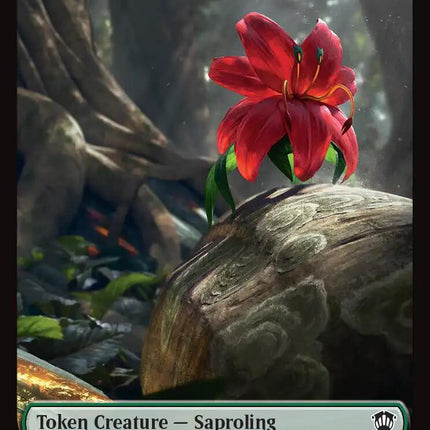 Saproling // Pest (0023) Double-Sided Token [Secrets of Strixhaven Commander Tokens]
