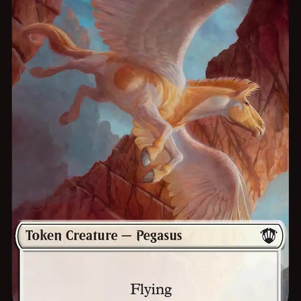 Pegasus // Inkling (0022) Double-Sided Token [Secrets of Strixhaven Commander Tokens]