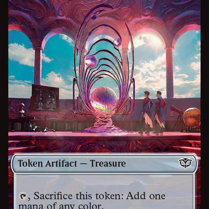 Primo, The Indivisble // Treasure Double-Sided Token [Secrets of Strixhaven Commander Tokens]