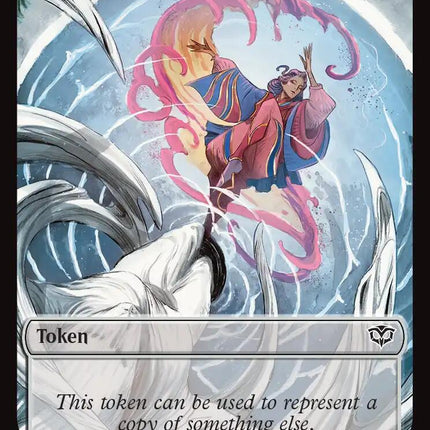 Copy // Spirit (0010) Double-Sided Token [Secrets of Strixhaven Tokens]