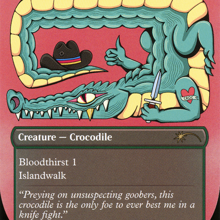 Lurking Crocodile [Secret Lair Drop Promos]