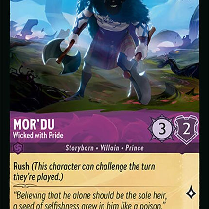 Mor'du - Wicked with Pride (35/204) [Wilds Unknown]