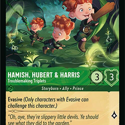 Hamish, Hubert & Harris - Troublemaking Triplets (70/204) [Wilds Unknown]
