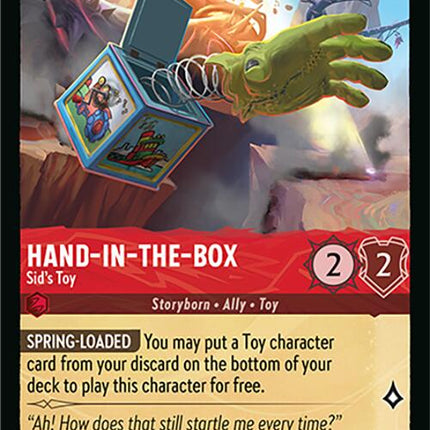 Hand-in-the-Box - Sid's Toy (114/204) [Wilds Unknown]