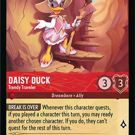 Daisy Duck - Trendy Traveler (115/204) [Wilds Unknown]