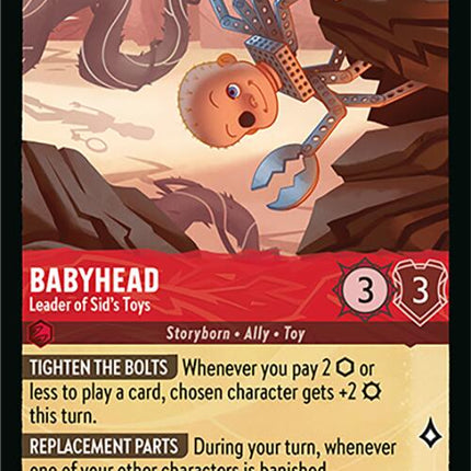 Babyhead - Leader of Sid's Toys (119/204) [Wilds Unknown]