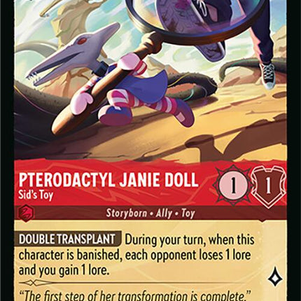 Pterodactyl Janie Doll - Sid's Toy (128/204) [Wilds Unknown]