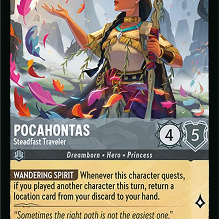 Pocahontas - Steadfast Traveler (171/204) [Wilds Unknown]