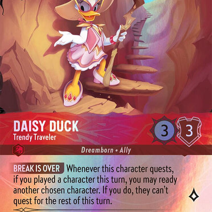 Daisy Duck - Trendy Traveler (Epic) (216/204) [Wilds Unknown]
