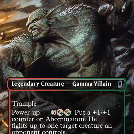 Abomination, Terrifying Titan (Borderless) [Marvel Super Heroes]