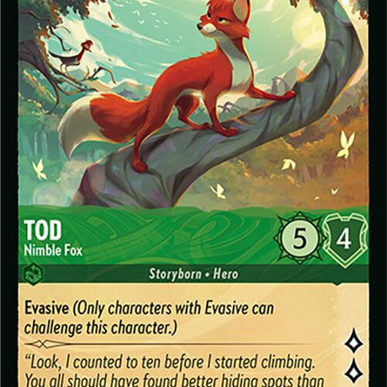 Tod - Nimble Fox (72/204) [Wilds Unknown]