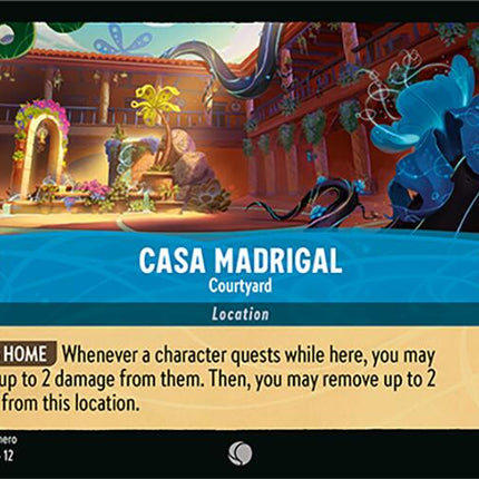 Casa Madrigal - Courtyard (170/204) [Wilds Unknown]