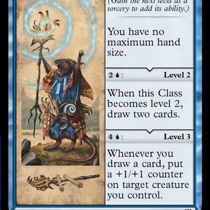 Wizard Class [Bloomburrow Commander]