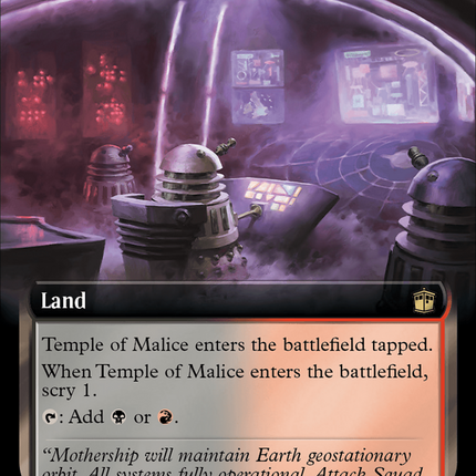 Temple of Malice (Extended Art) [Doctor Who]
