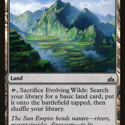 Evolving Wilds [Rivals of Ixalan]