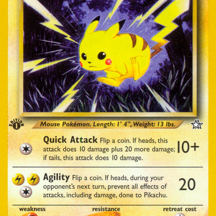 Pikachu (70/111) [Neo Genesis 1st Edition]
