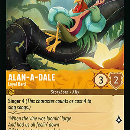 Alan-a-Dale - Loyal Bard (7/204) [Wilds Unknown]
