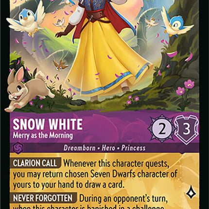 Snow White - Merry as the Morning (37/204) [Wilds Unknown]