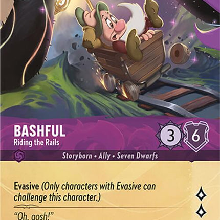 Bashful - Riding the Rails (Foil) (39/204) [Wilds Unknown]